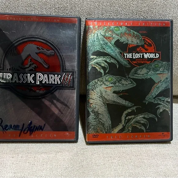 Jurassic Park Collectors Edition Dvd Bundle - Picture 2 of 4